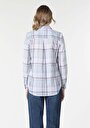 thumb-Afficher les détails de Chemise À Manches Longues Bleu Regular Fit   Femme