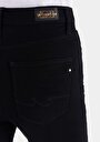 thumb-Afficher les détails de 791 Monica Pantalon Noir Bootcut Medium Rise En  Regular Fit Femme