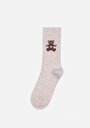 thumb-Afficher les détails de Chaussettes Beige Modern Fit Femme