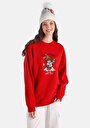 thumb-Afficher les détails de Pull-over Rouge Comfort Fit  Femme