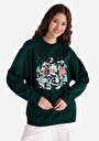 thumb-Afficher les détails de Pull-over Vert Comfort Fit  Femme