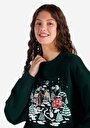 thumb-Afficher les détails de Pull-over Vert Comfort Fit  Femme