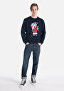 thumb-Afficher les détails de Pull-over Marine Regular Fit  Homme