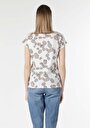 thumb-Afficher les détails de T-shirt À Manches Courtes Multicolou Regular Fit  Femme