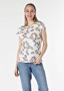 thumb-Afficher les détails de T-shirt À Manches Courtes Multicolou Regular Fit  Femme