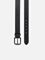 thumb-Afficher les détails de Ceinture Noir Modern Fit Homme