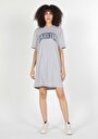thumb-Afficher les détails de Robe Gris Comfort Fit    Femme