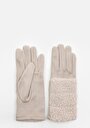 thumb-Afficher les détails de Gants Beige Modern Fit Femme