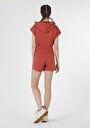 thumb-Afficher les détails de Short Marron Regular Fit Femme