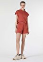 thumb-Afficher les détails de Short Marron Regular Fit Femme