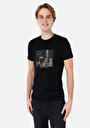 thumb-Afficher les détails de T-shirt À Manches Courtes Noir Slim Fit  Homme