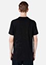 thumb-Afficher les détails de T-shirt À Manches Courtes Noir Comfort Fit Imprimé Homme