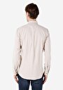thumb-Afficher les détails de Chemise À Manches Longues Beige Regular Fit   Homme
