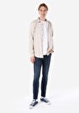 thumb-Afficher les détails de Chemise À Manches Longues Beige Regular Fit   Homme