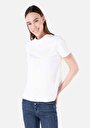 thumb-Afficher les détails de T-shirt À Manches Courtes Blanc Regular Fit Imprimé Femme