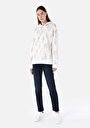 thumb-Afficher les détails de Pull-over Blanc Comfort Fit  Femme