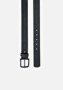 thumb-Afficher les détails de Ceinture Noir Modern Fit Homme