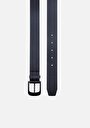 thumb-Afficher les détails de Ceinture Noir Modern Fit Homme