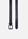 thumb-Afficher les détails de Ceinture Noir Modern Fit Homme