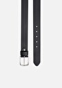 thumb-Afficher les détails de Ceinture Noir Modern Fit Homme