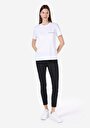 thumb-Afficher les détails de T-shirt À Manches Courtes Blanc Regular Fit Droit Femme