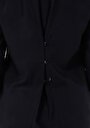 thumb-Afficher les détails de Chemise À Manches Longues Noir Regular Fit Droit Uni Femme