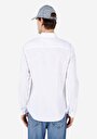 thumb-Afficher les détails de Chemise À Manches Longues Blanc Slim Fit   Homme