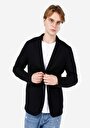 thumb-Afficher les détails de Veste De Blazer Noir Slim Fit   Homme