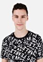 thumb-Afficher les détails de T-shirt À Manches Courtes Noir Regular Fit  Homme