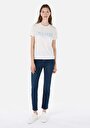 thumb-Afficher les détails de T-shirt À Manches Courtes Blanc Regular Fit Imprimé Femme