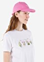 thumb-Afficher les détails de T-shirt À Manches Courtes Blanc Regular Fit Imprimé Femme