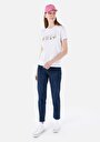 thumb-Afficher les détails de T-shirt À Manches Courtes Blanc Regular Fit Imprimé Femme