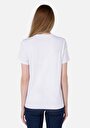 thumb-Afficher les détails de T-shirt À Manches Courtes Blanc Regular Fit Imprimé Femme