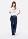thumb-Afficher les détails de T-shirt À Manches Courtes Blanc Regular Fit Imprimé Femme