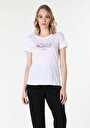 thumb-Afficher les détails de T-shirt À Manches Courtes Blanc Regular Fit  Femme