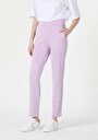 thumb-Afficher les détails de Pantalon De Survêtement Violet Regular Fit Femme