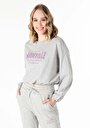thumb-Afficher les détails de T-shirt À Manches Longues Gris Regular Fit  Femme