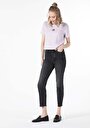 thumb-Afficher les détails de 891 Maya Pantalon Denim Tapered Leg  En  Slim Fit Femme