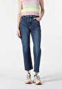 thumb-Afficher les détails de 900 Laris Pantalon Marine Straight Leg  En  Regular Fit Femme