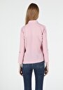 thumb-Afficher les détails de Chemise À Manches Longues Rose Regular Fit   Femme