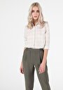 thumb-Afficher les détails de Chemise À Manches Longues Beige Regular Fit   Femme