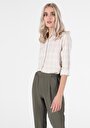 thumb-Afficher les détails de Chemise À Manches Longues Beige Regular Fit   Femme