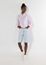 thumb-Afficher les détails de Chemise À Manches Longues Rose Regular Fit   Femme