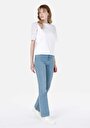 thumb-Afficher les détails de T-shirt À Manches Courtes Blanc Regular Fit Droit Femme