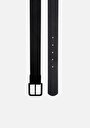 thumb-Afficher les détails de Ceinture Noir Modern Fit Homme