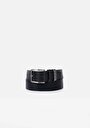 thumb-Afficher les détails de Ceinture Noir Modern Fit Homme