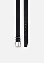 thumb-Afficher les détails de Ceinture Noir Modern Fit Homme