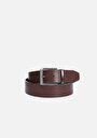 thumb-Afficher les détails de Ceinture Noir Modern Fit Homme