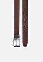thumb-Afficher les détails de Ceinture Noir Modern Fit Homme