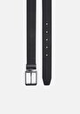 thumb-Afficher les détails de Ceinture Noir Modern Fit Homme
